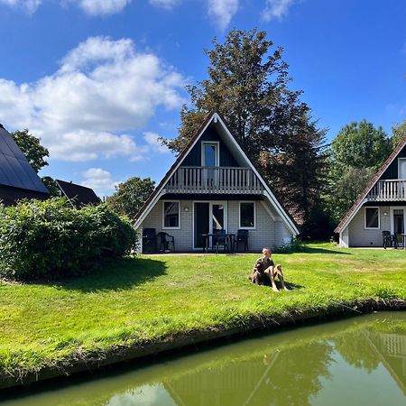Vakantiepunt 142 - Moderne Vakantiewoning Aan Het Water! Gramsbergen Eksteriør bilde